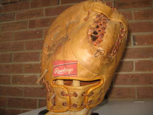 Whitey Lockman Rawlings TM60 Back